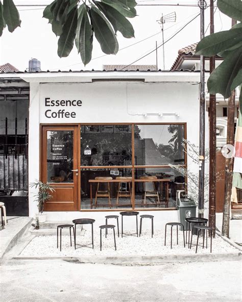 Desain Eksterior Cafe Minimalis