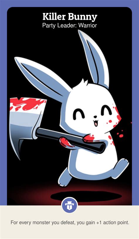 Card `killer Bunny` Warrior Unstable Games