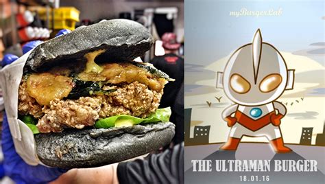 The lab burger, but with double the beef and double the cheese! Ultraman Burger (Chicken) - myBurgerLab | Est. 2012