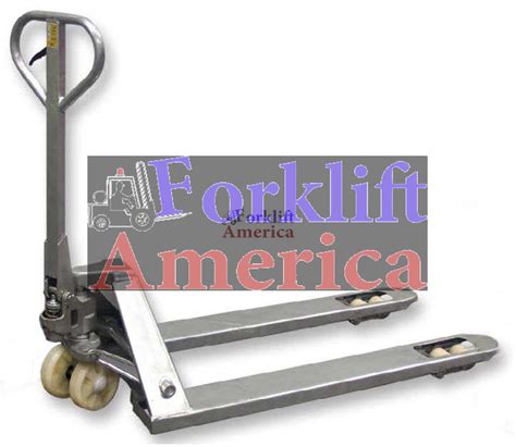 4000lb Capacity Galvanized Pallet Jack Forklift America