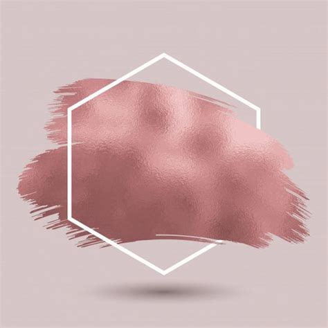 Fondo abstracto con textura metálica de oro rosa vector gratuito