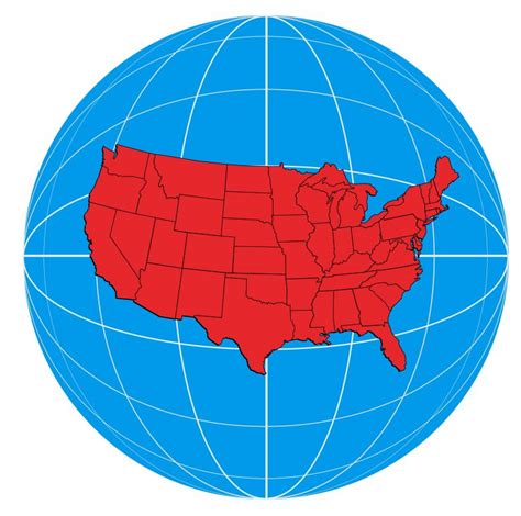 Globe Usa Map ⋆ Usa Tax Prep Plus