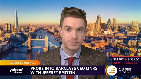 Probe Into Barclays Ceo Links With Jeffrey Epstein