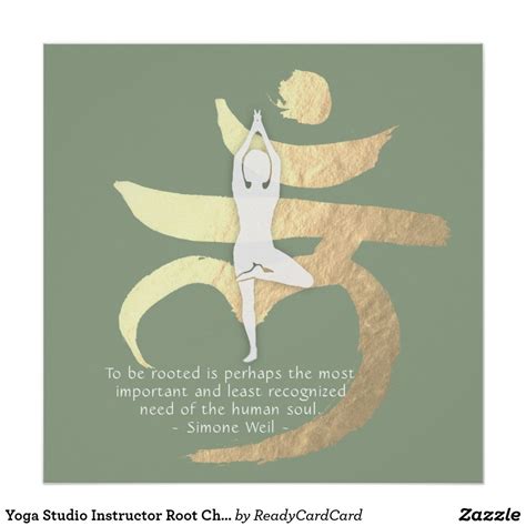 Yoga Studio Instructor Root Chakra Mantra Lam Sign Meditation Quotes