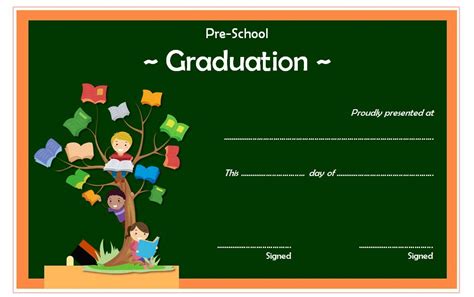 Fillable free editable preschool certificates. Editable Preschool Graduation Certificate Template FREE 6 (Dengan gambar)