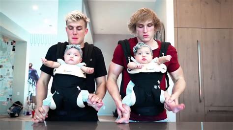 Jake Paul And Logan Paul And Cute Babies Youtube