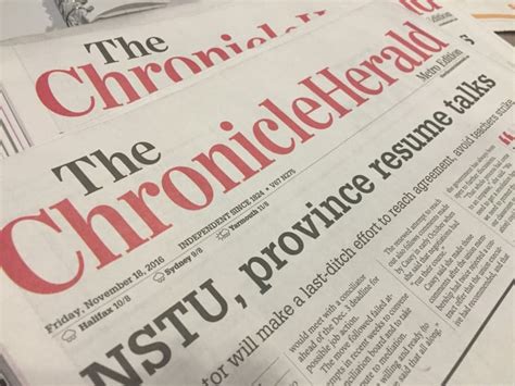 'It could go on ... forever': Chronicle Herald strike hits 1-year mark ...