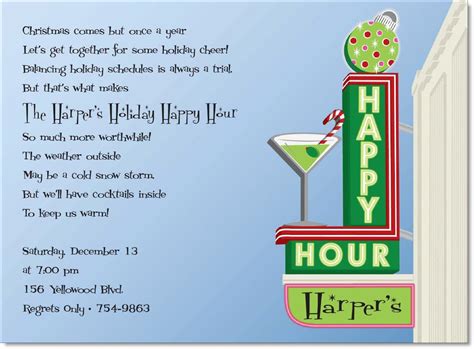 retro invite-happy hour | Party invite template, Invitation template, Happy hour party