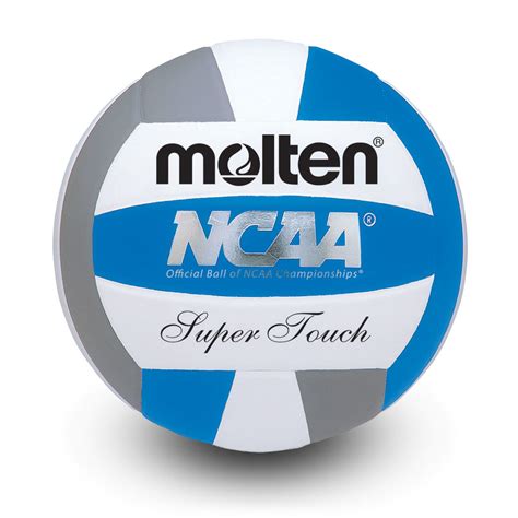 A volleyball is a piece of volleyball equipment together with shoes, volleyball knee pads etc. Molten Super Touch Official NCAA Game Ball | Volleyball Mecca