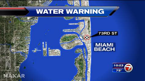 Contaminated Water At North Shore Ocean Terrace In Miami Beach Wsvn