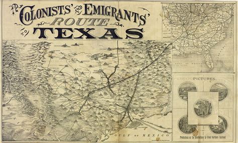 Colonists And Emigrants Route To Texas Save Texas History Medium