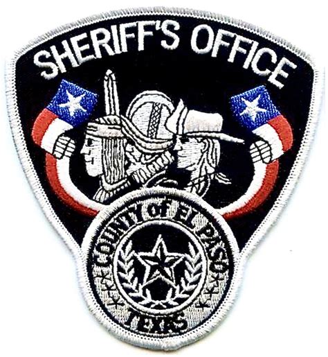 County Of El Paso Texas ‬ ‪ Sheriff Patch