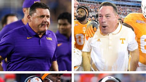 Ranking The Sec S Fired Football Coaches Best To Worst In The Past Years