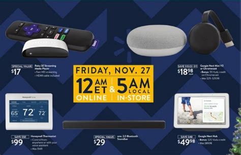 Walmart Black Friday Ad Deals The Best Technology Buys For The Holiday