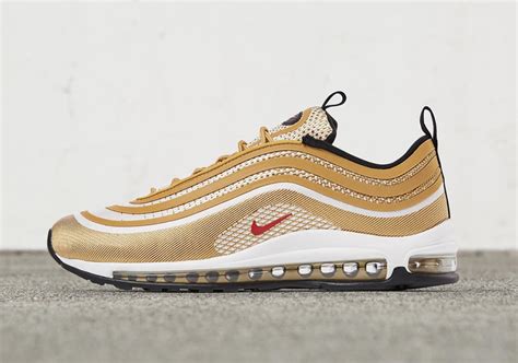 Our First Look At The Nike Air Max 97 Ultra Jacquard 20 Metallic Gold