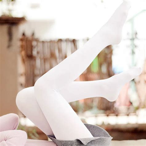 New Japanese Style Velvet White Silk Women Tights Stockings Spring And Autumn Ballet Dance