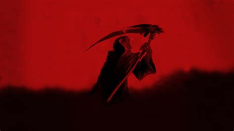 Death Red Reaper Wallpaper 1920x1080 267653 Wallpaperup