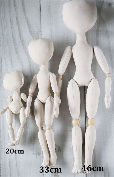 Doll Body For Crafting Blank Doll Body Doll Making Cloth Handmade Doll Supply Textile Doll Craft