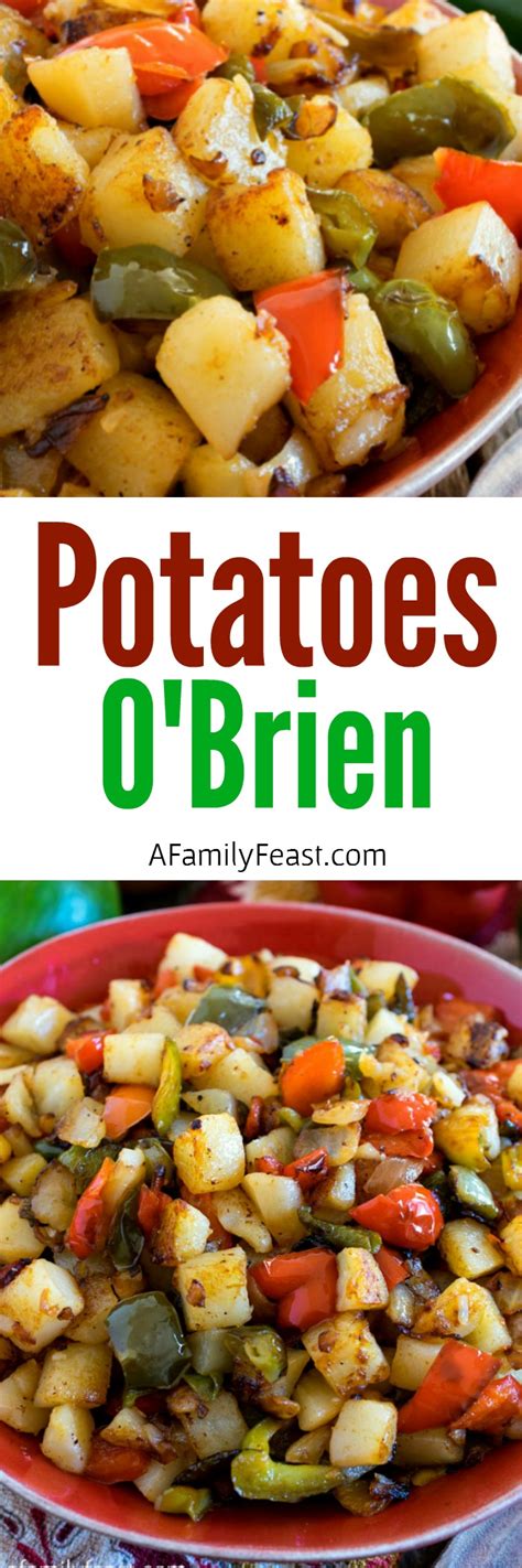 In a small bowl combine corn flake crumbles and melted butter until well combined. Potatoes O'Brien - A Family Feast®
