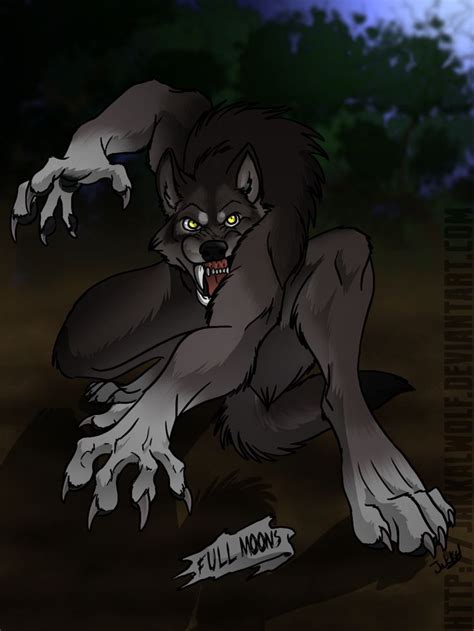 Offstream Commission Werewolf Transformation Pg By Jakkalwolf On