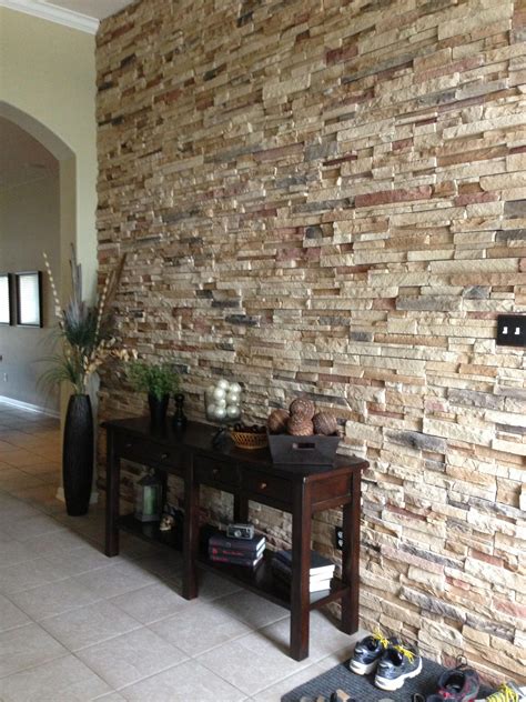 Faux Stone Veneer Panels Interior Wall