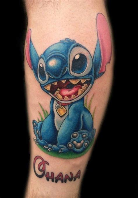 41 Disney Tattoos Thatll Make You Want To Get Inked Stitch Tattoo
