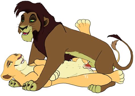 Rule 34 Cum Disney Feline Female Feral Feral On Feral Kiara Kovu Lion
