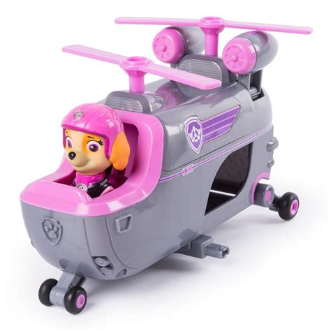 Paw Patrol Skye Pup Figure Rescue Helicopter Vehicle Toy Spinmaster My Xxx Hot Girl