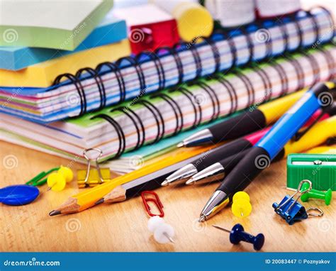 School And Office Stationary Back To School Concept Royalty Free Stock
