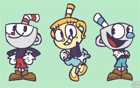 Cuphead Mugman And Ms Chalice Cuphead Official Amino