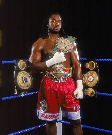 Lennox Lewis 3 Time Heavyweight Champion December 14 1992 To