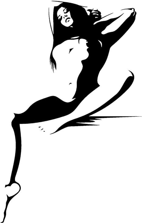 Wall Decals Sticker Hot Sexy Woman Vinyl Sticker Naked Girl Adult Room Decor