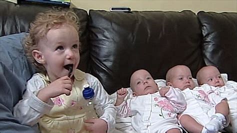 Bbc News Uk England Mother Of Triplets Beats Odds