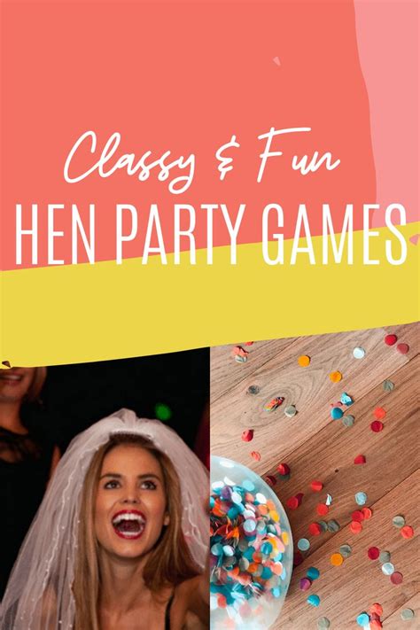 Classy And Fun Hen Party Games Peachy Party Classy Hen Party Games