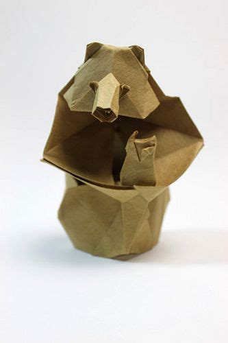 I Like Salmon Flickr Origami Bear Diy Paper Art Paper Folding Art