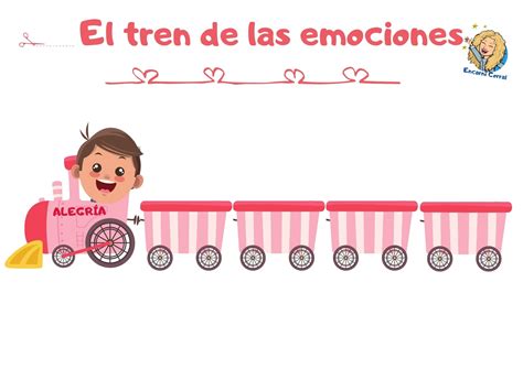 Aula De SuperaciÓn ⭐el Tren De Las Emociones ¡a Recortar