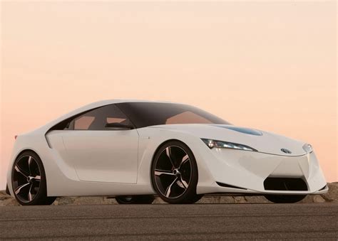 Futuristic Toyota Ft Hs Hybrid Sports Concept Car Integrates Ecology