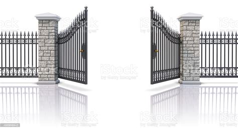 My name is hans chaddick, president of opengate technologies. Open Iron Gate Stock Photo - Download Image Now - iStock
