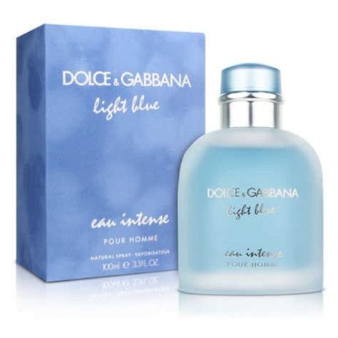 Dolceandgabbana Light Blue Eau Intense Pour Homme For Men Eau De Parfum