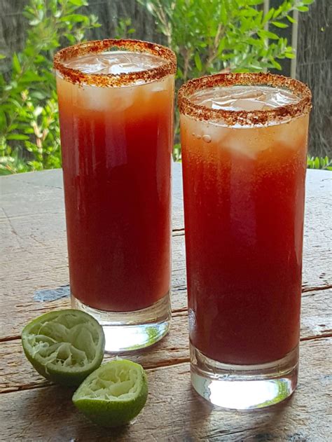 Michelada is an amazingly refreshing drink, like a beer ...