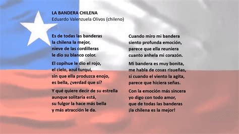En El Mes De La Patria Poesía La Bandera Chilena By Biblioteca Pública Tomás Paniri