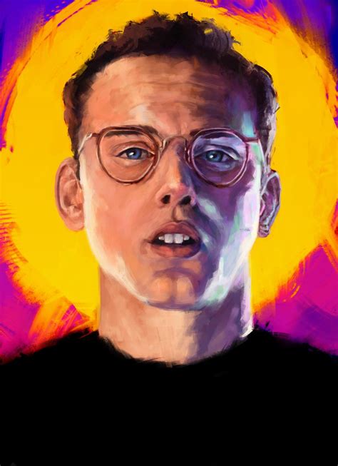 Digital Portrait Of Logic Process Video On My Ig Galzbz R