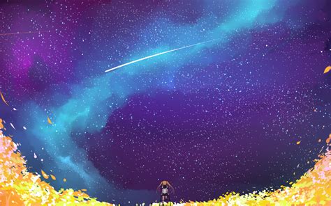 Anime Space Wallpapers Wallpaper Cave