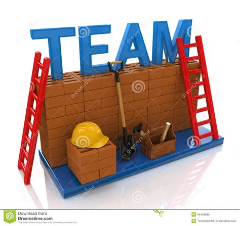 That's where team building games get into the picture. Team Building Royalty Free Stock Photo - Image: 34442985