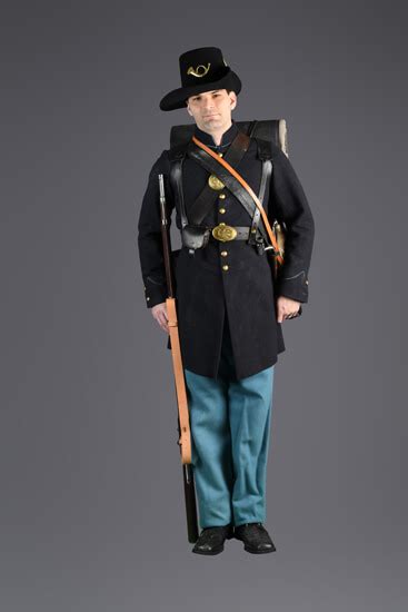 Union Soldier Uniform Labeled