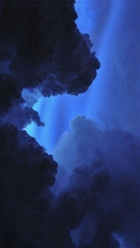Aesthetic Blue Azul Fotos Azules Nubes Fondos De Pantalla Azules