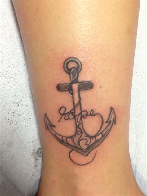 36 Best Hope Anchor Tattoo Images On Pinterest Hope