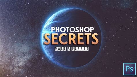 Photoshop Tutorial Make A Planet Youtube