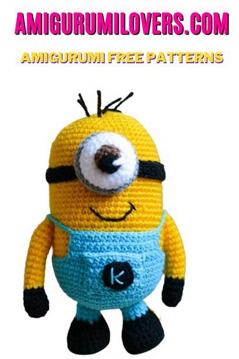 Amigurumi Minion Free Crochet Pattern