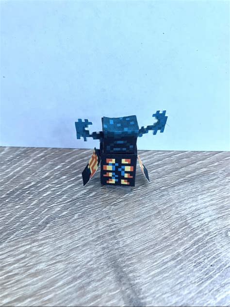 Pixel Papercraft Mini Warden